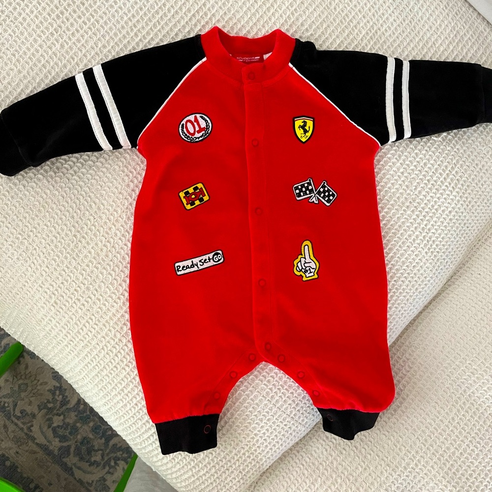 Ferrari Baby Onesie
